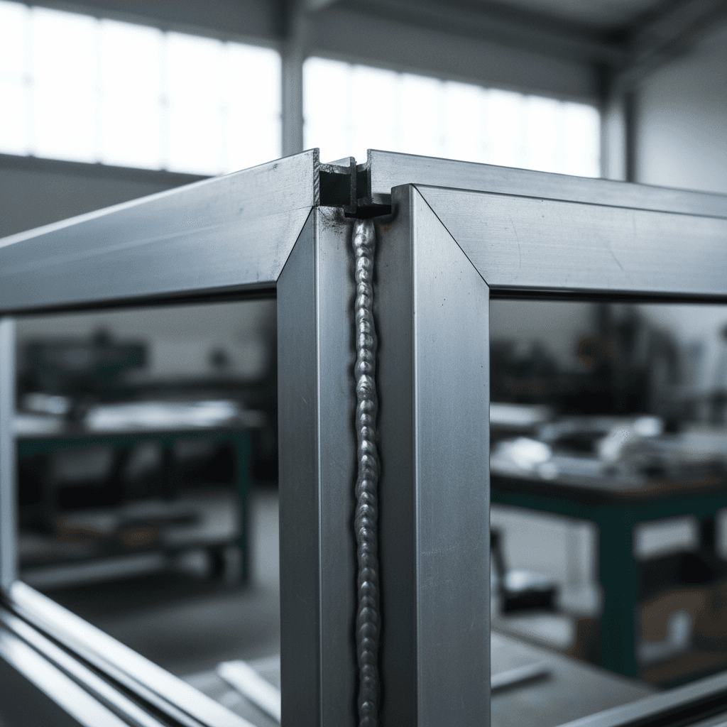 Fabricated steel frame components