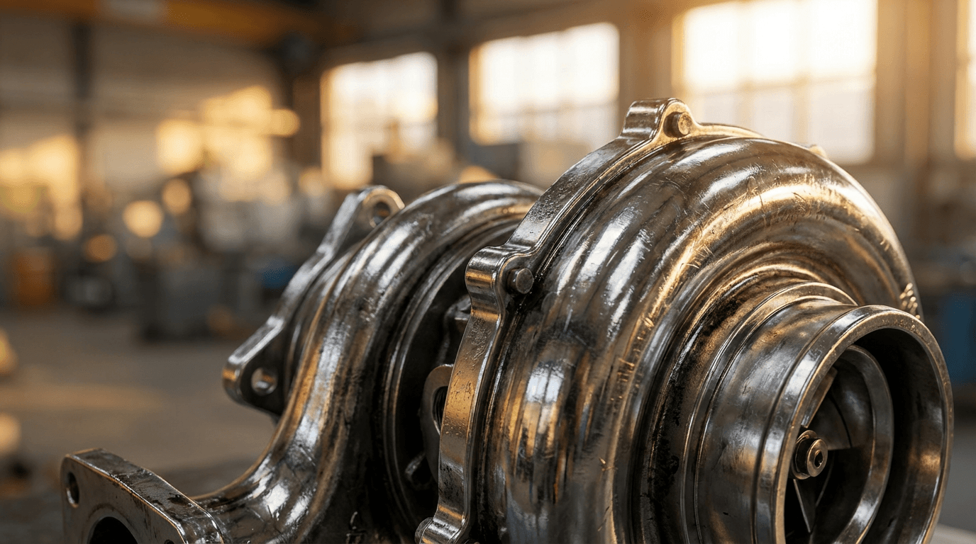 Precision-machined steel aftermarket truck part